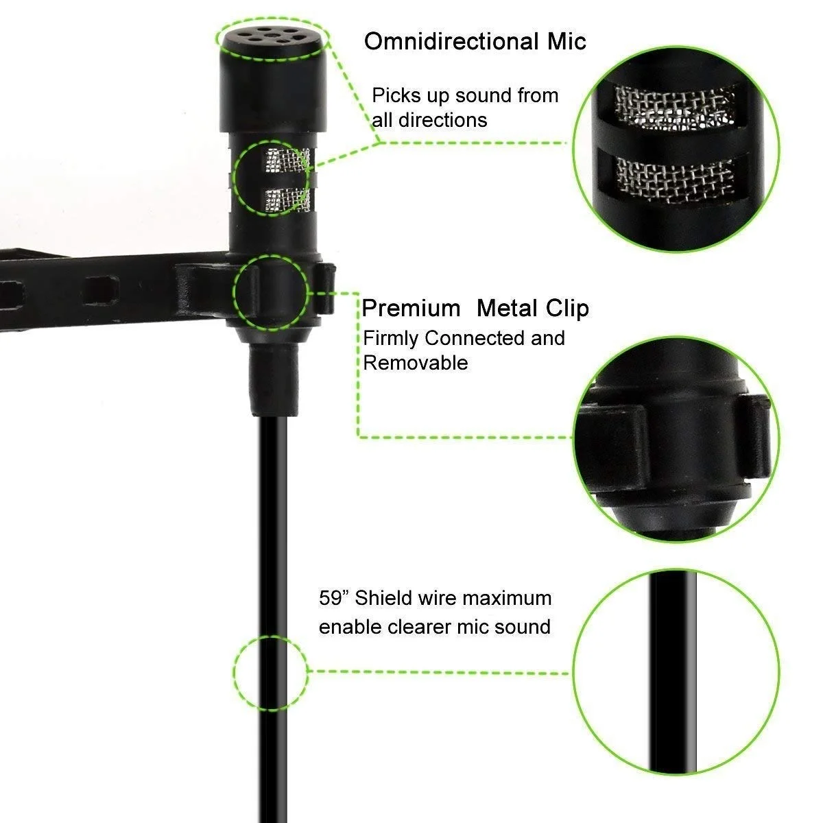 Classroom and conference microphones
